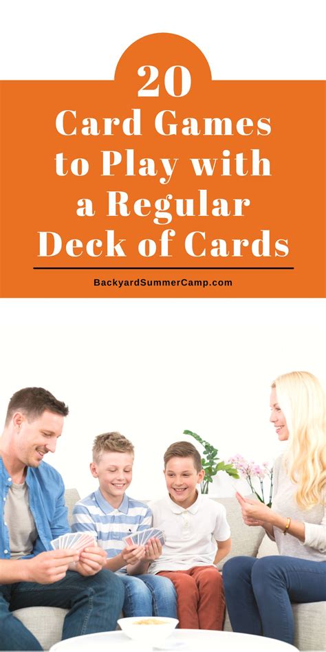 deck of card games|20 Card Games to Play with a Regular Deck of Cards.